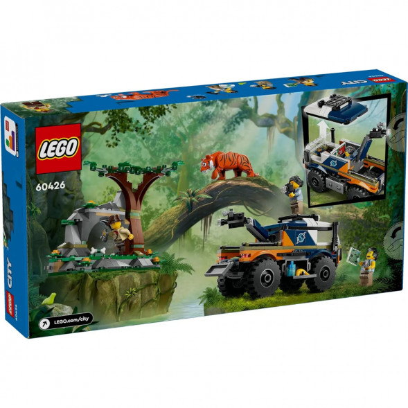 Конструктор LEGO City 60426 Внедорожный грузовик Исследователь джунглей в Барнауле
