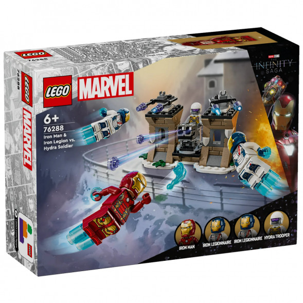Конструктор LEGO Super Heroes 76288 Железный человек и Железный легион против Солдат Гидры в Барнауле