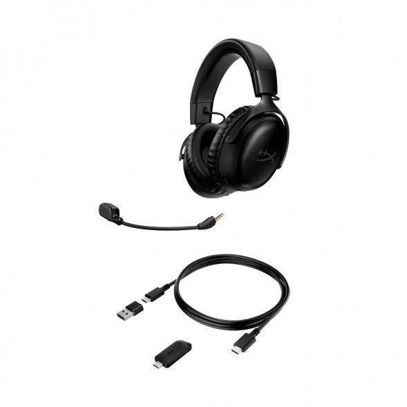 Наушники HyperX Cloud III Wireless, Black в Барнауле