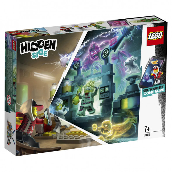 Конструктор LEGO Hidden Side 70418 Лаборатория призраков в Барнауле
