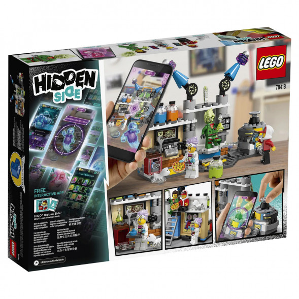 Конструктор LEGO Hidden Side 70418 Лаборатория призраков в Барнауле