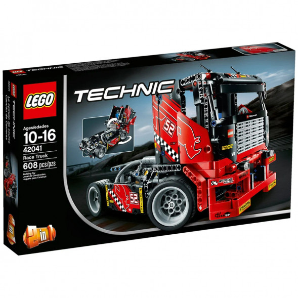 Конструктор LEGO Technic 42041 Гоночный грузовик в Барнауле