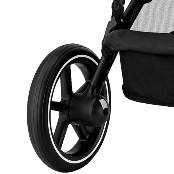 Детская коляска Cybex Gazelle S BLK Moon Black с корзиной и дождевиком в Барнауле