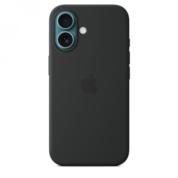 Чехол Apple для iPhone 16 Silicone MagSafe, Black (MYY13ZM/A) в Барнауле