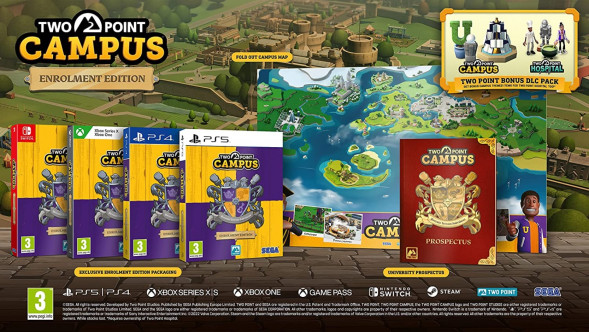 Игра Two Point Campus. Enrolment Edition [PS4, английская версия] в Барнауле
