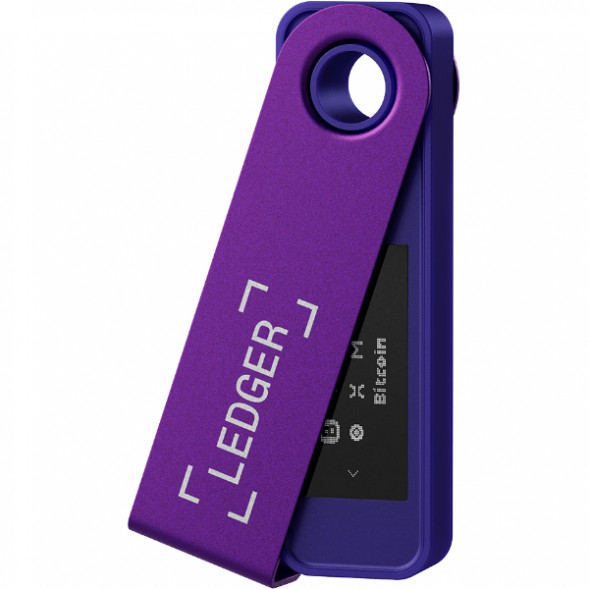 Криптокошелек Ledger Nano S Plus 1 шт., Purple Amethyst в Барнауле