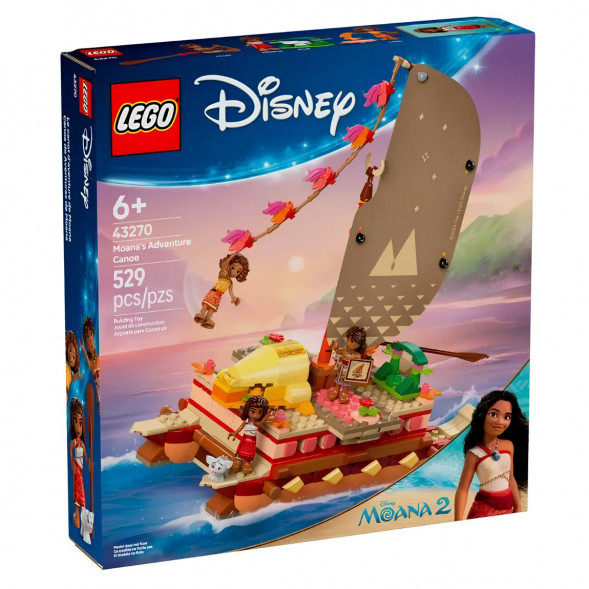 Конструктор LEGO Disney 43270 Моана: приключение на каноэ в Барнауле