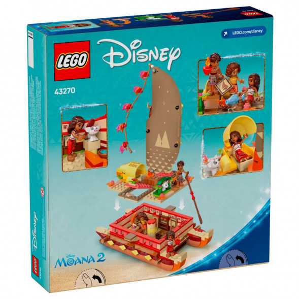 Конструктор LEGO Disney 43270 Моана: приключение на каноэ в Барнауле