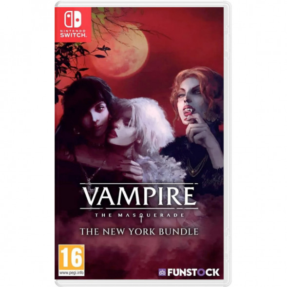 Игра Vampire: The Masquerade - Coteries of New York + Shadows of New York [Nintendo Switch, русские субтитры] в Барнауле