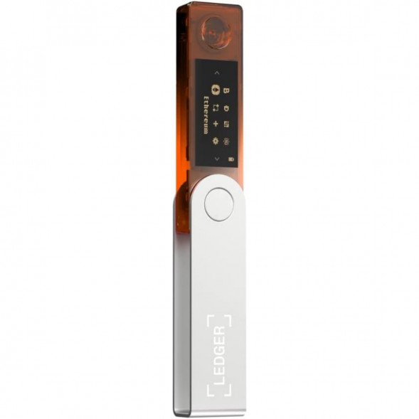 Аппаратный криптокошелек Ledger Nano X, BTC Orange  в Барнауле