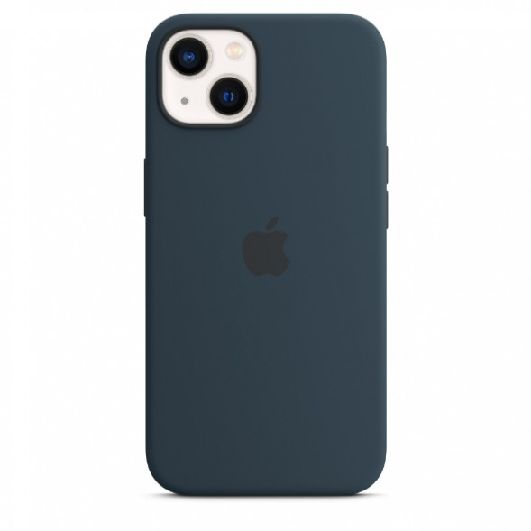 Силиконовый чехол MagSafe для Apple iPhone 13, Abyss Blue в Барнауле