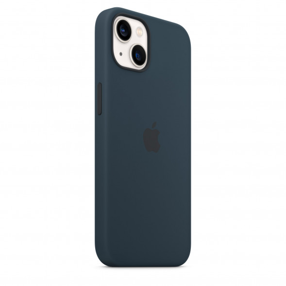 Силиконовый чехол MagSafe для Apple iPhone 13, Abyss Blue в Барнауле