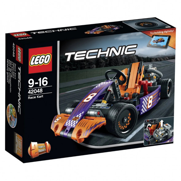 Конструктор LEGO Technic 42048 Гоночный карт в Барнауле