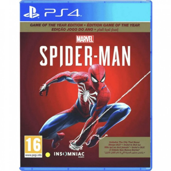 Игра MARVEL Человек-Паук. Game of the Year Edition [PS4, русская версия] в Барнауле