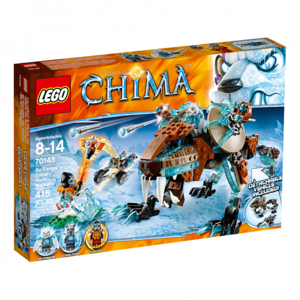 Конструктор LEGO Legends of Chima 70143 Саблезубый шагающий робот Сэра Фангара в Барнауле