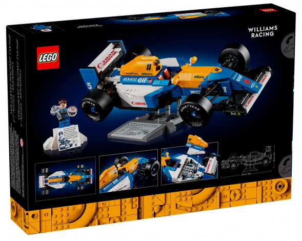 Конструктор LEGO Коллекционные наборы 10353 Williams Racing FW14B и Найджел Мэнселл в Барнауле