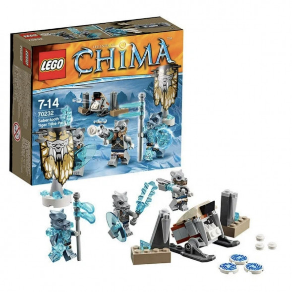 Конструктор LEGO Legends of Chima 70232 Лагерь клана Саблезубых Тигров в Барнауле