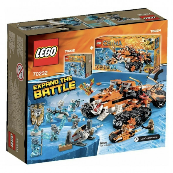 Конструктор LEGO Legends of Chima 70232 Лагерь клана Саблезубых Тигров в Барнауле
