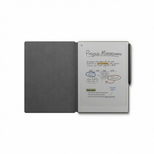 Графический планшет reMarkable Paper Pro + Marker Plus + чехол Book Folio Leather Black в Барнауле