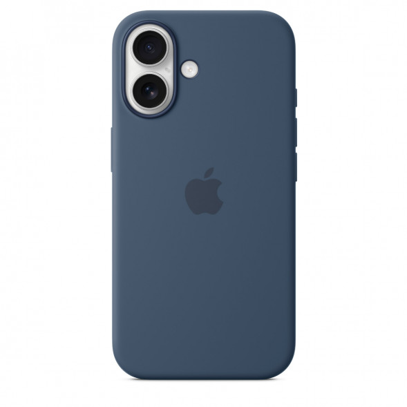 Чехол Apple для iPhone 16 Silicone MagSafe,  Denim (MYY23ZM/A) в Барнауле