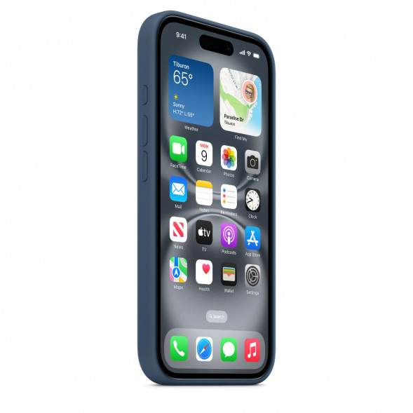 Чехол Apple для iPhone 16 Silicone MagSafe,  Denim (MYY23ZM/A) в Барнауле