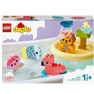 Конструктор LEGO DUPLO Creative Play 10966 Приключения в ванной: плавучий остров для зверей в Барнауле