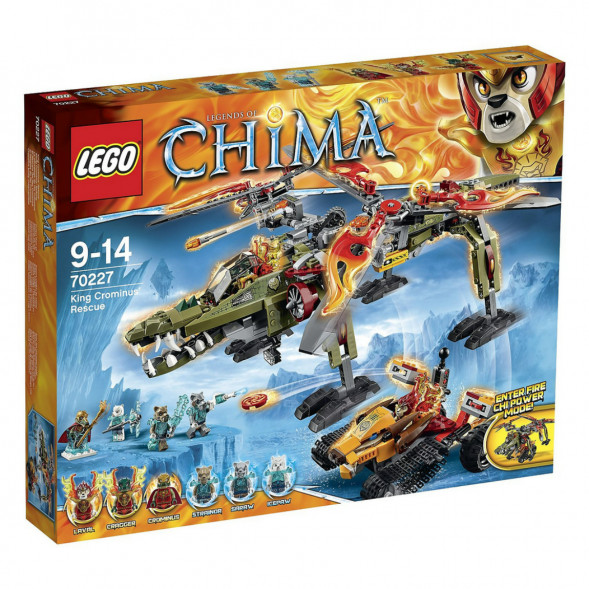 Конструктор LEGO Legends of Chima 70227 Спасение короля Кроми в Барнауле