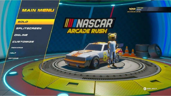 Игра NASCAR Arcade Rush [PS5, английская версия] в Барнауле
