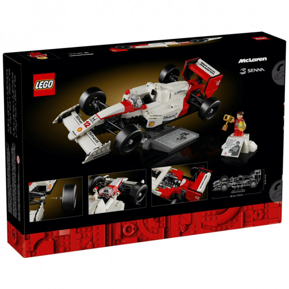 Конструктор LEGO Коллекционные наборы 10330 McLaren F1 MP4/4 и Айртон Сенна в Барнауле