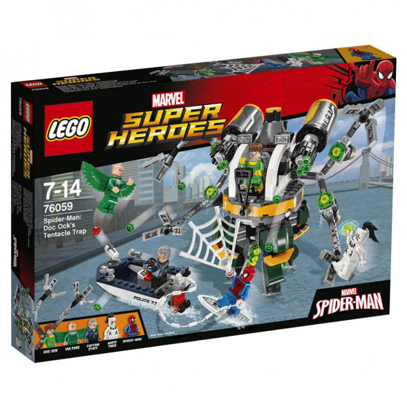 Конструктор LEGO Super Heroes 76059 Человек-паук: в ловушке Доктора Осьминога в Барнауле