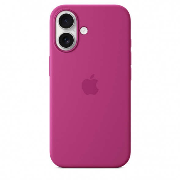 Чехол Apple для iPhone 16 Silicone MagSafe, Fuchsia (MYY53ZM/A) в Барнауле