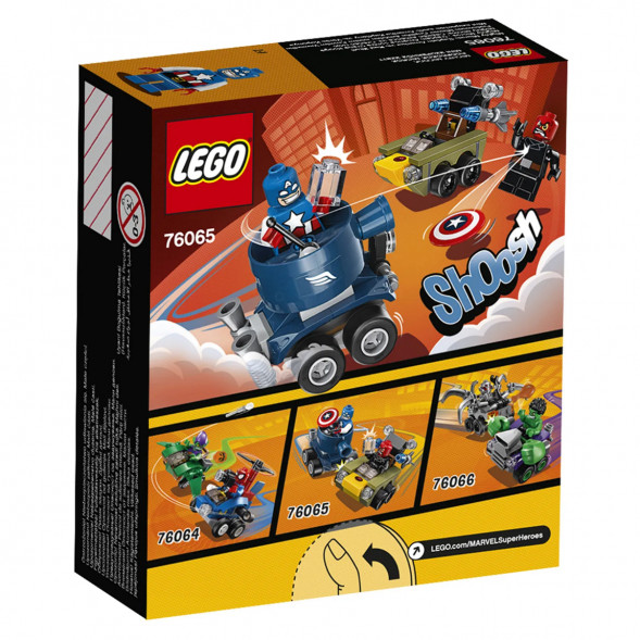 Конструктор LEGO Super Heroes 76065 Капитан Америка против Красного Черепа в Барнауле