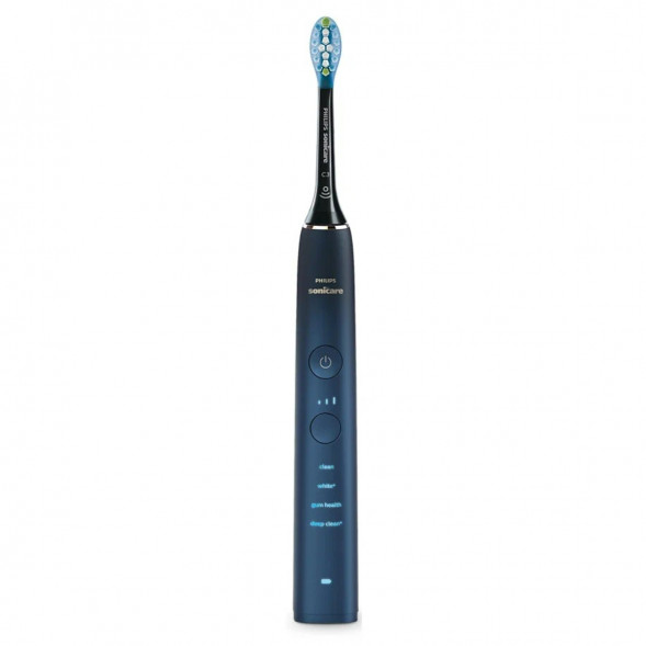 Электрическая звуковая зубная щетка Philips Sonicare DiamondClean 9000 HX9911/88, темно-синий в Барнауле
