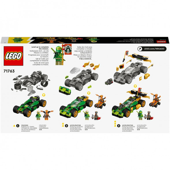 Конструктор LEGO Ninjago 71763 Гоночный автомобиль ЭВО Ллойда в Барнауле