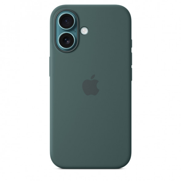 Чехол Apple для iPhone 16 Silicone MagSafe, Lake Green (MYY83ZM/A) в Барнауле