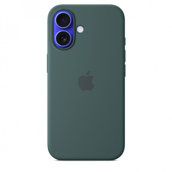 Чехол Apple для iPhone 16 Silicone MagSafe, Lake Green (MYY83ZM/A) в Барнауле