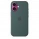 Чехол Apple для iPhone 16 Silicone MagSafe, Lake Green (MYY83ZM/A) в Барнауле