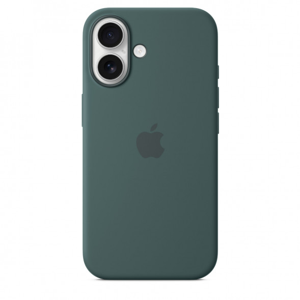 Чехол Apple для iPhone 16 Silicone MagSafe, Lake Green (MYY83ZM/A) в Барнауле