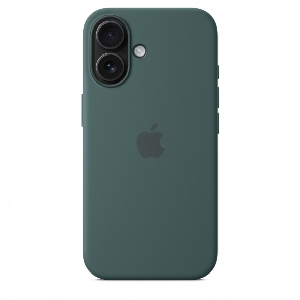 Чехол Apple для iPhone 16 Silicone MagSafe, Lake Green (MYY83ZM/A) в Барнауле