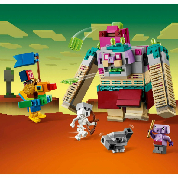 Конструктор LEGO Minecraft 21257 Схватка с Пожирателем в Барнауле
