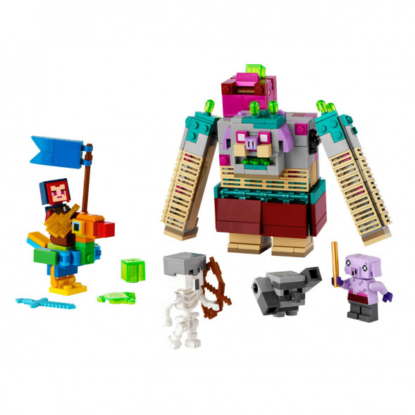 Конструктор LEGO Minecraft 21257 Схватка с Пожирателем в Барнауле