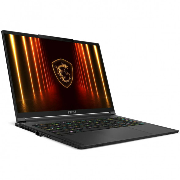 Ноутбук игровой MSI Stealth 16 AI A2HWFG-086XRU (16&amp;quot;, Intel Core Ultra 7, 32ГБ, 1ТБ SSD, RTX 5060, FreeDOS), черный в Барнауле