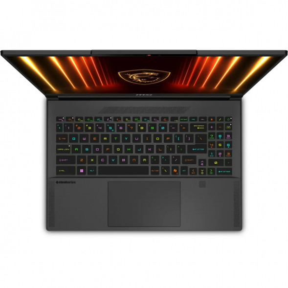 Ноутбук игровой MSI Stealth 16 AI A2HWFG-086XRU (16&amp;quot;, Intel Core Ultra 7, 32ГБ, 1ТБ SSD, RTX 5060, FreeDOS), черный в Барнауле