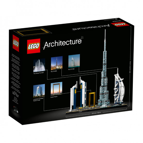 Конструктор LEGO Architecture 21052 Дубай в Барнауле