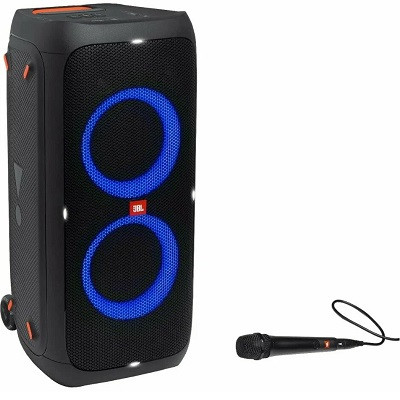 Портативная акустика JBL Partybox 310 + микрофон, 240 Вт, black в Барнауле