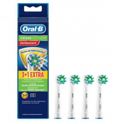 Насадки на зубные щетки Oral-B Cross Action (3+1 Extra), 4 шт.