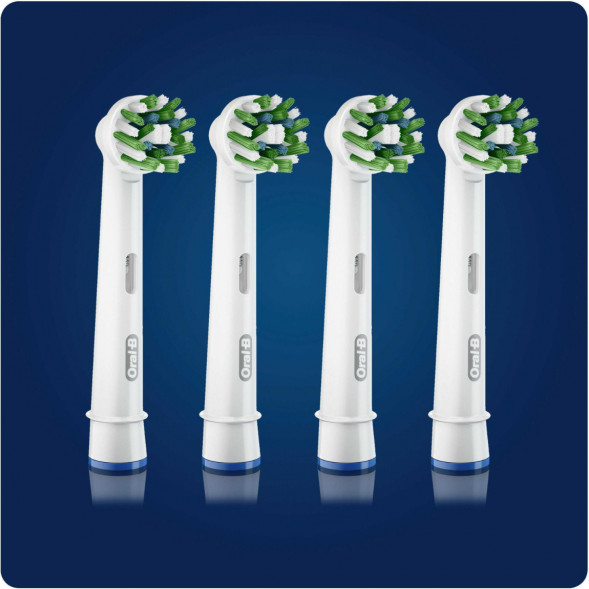 Насадки на зубные щетки Oral-B Cross Action (3+1 Extra), 4 шт. в Барнауле