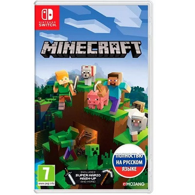 Игра Minecraft для Nintendo Switch, картридж в Барнауле
