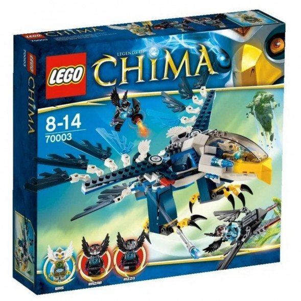 Конструктор LEGO Legends of Chima 70003 Перехватчик орлицы Эрис в Барнауле
