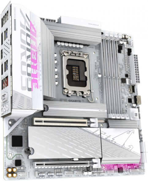 Материнская плата Gigabyte B860M AORUS ELITE WIFI6E ICE (LGA1851, mATX) в Барнауле